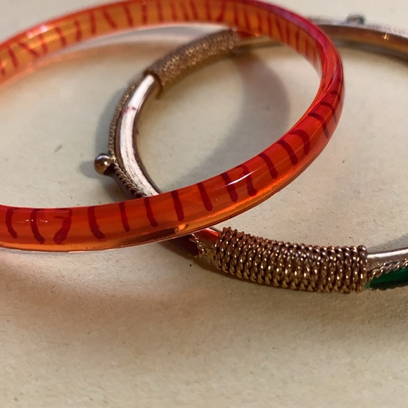 Two very different bangles, together they work - Picture 5 of 6